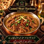 Camel Meat Harissa with Zaitoon Oil