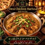 Desi Chicken Harissa with Desi Ghee