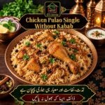Chicken Pulao Single – Without Kabab